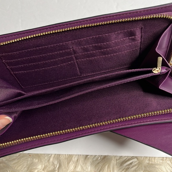 A New Day Purple Bow Detail Wristlet handbag - Picture 11 of 11